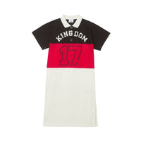 BLACK Robe polo en jersey de coton Kingdom