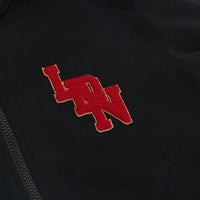 BLACK Haut à capuche en coton à logo