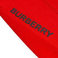 BRIGHT RED Pantalon de survêtement en coton avec logo