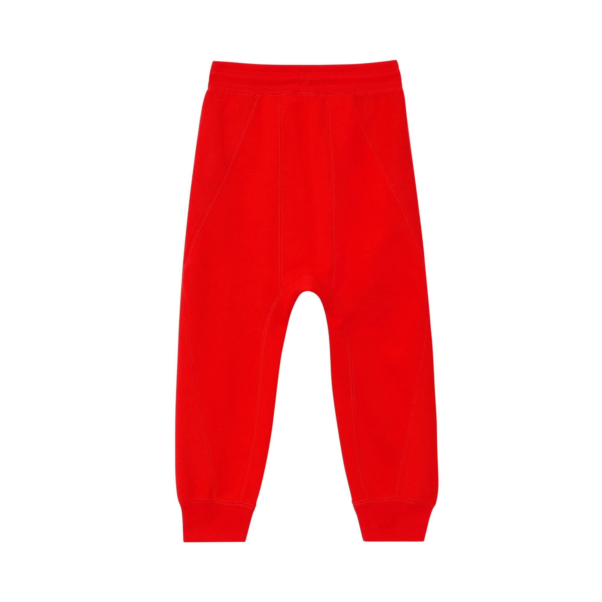 BRIGHT RED Pantalon de survêtement en coton avec logo