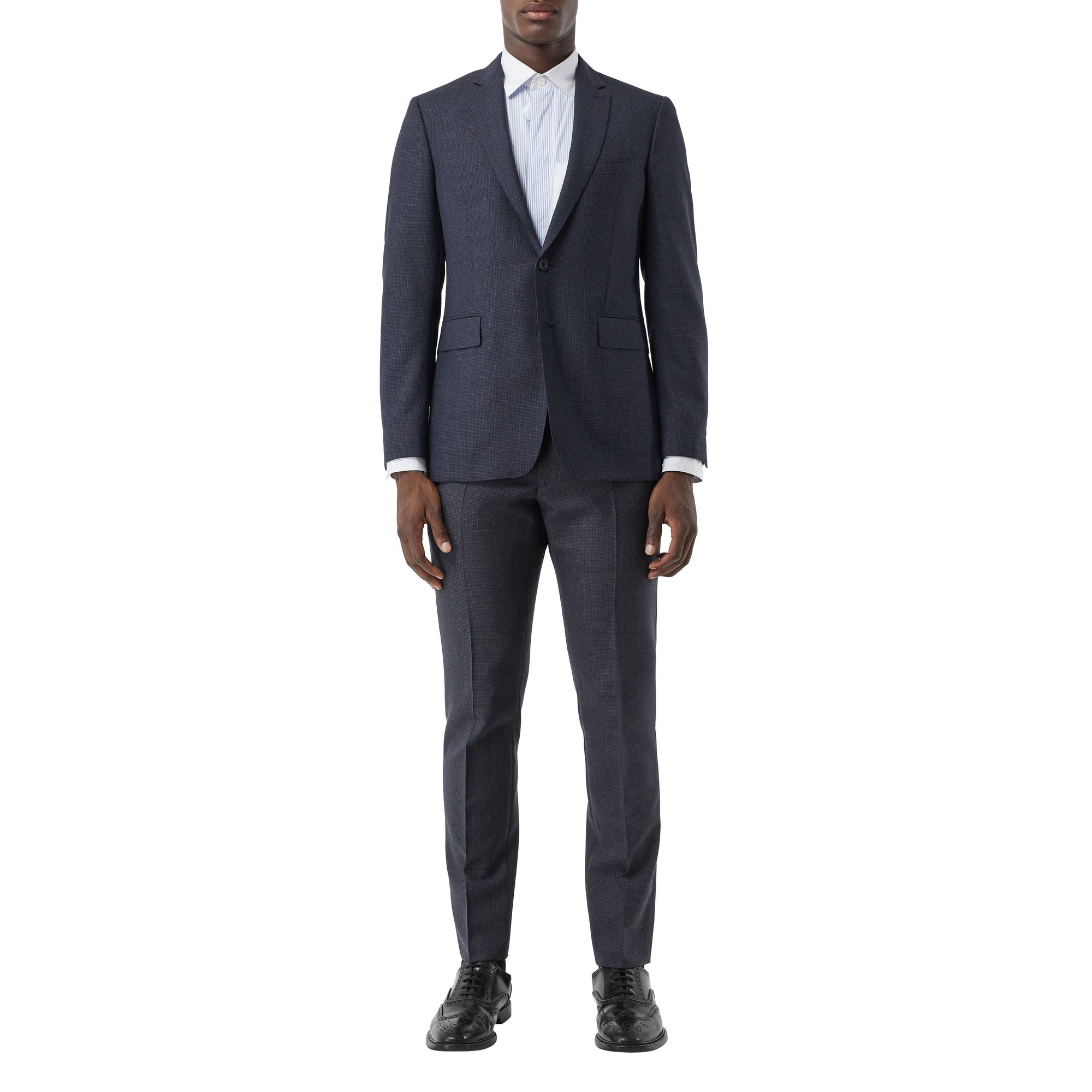 NAVY PATTERN Costume slim en laine