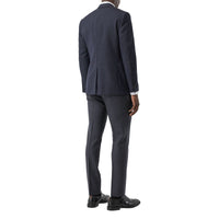 Costume slim en laine - Marine