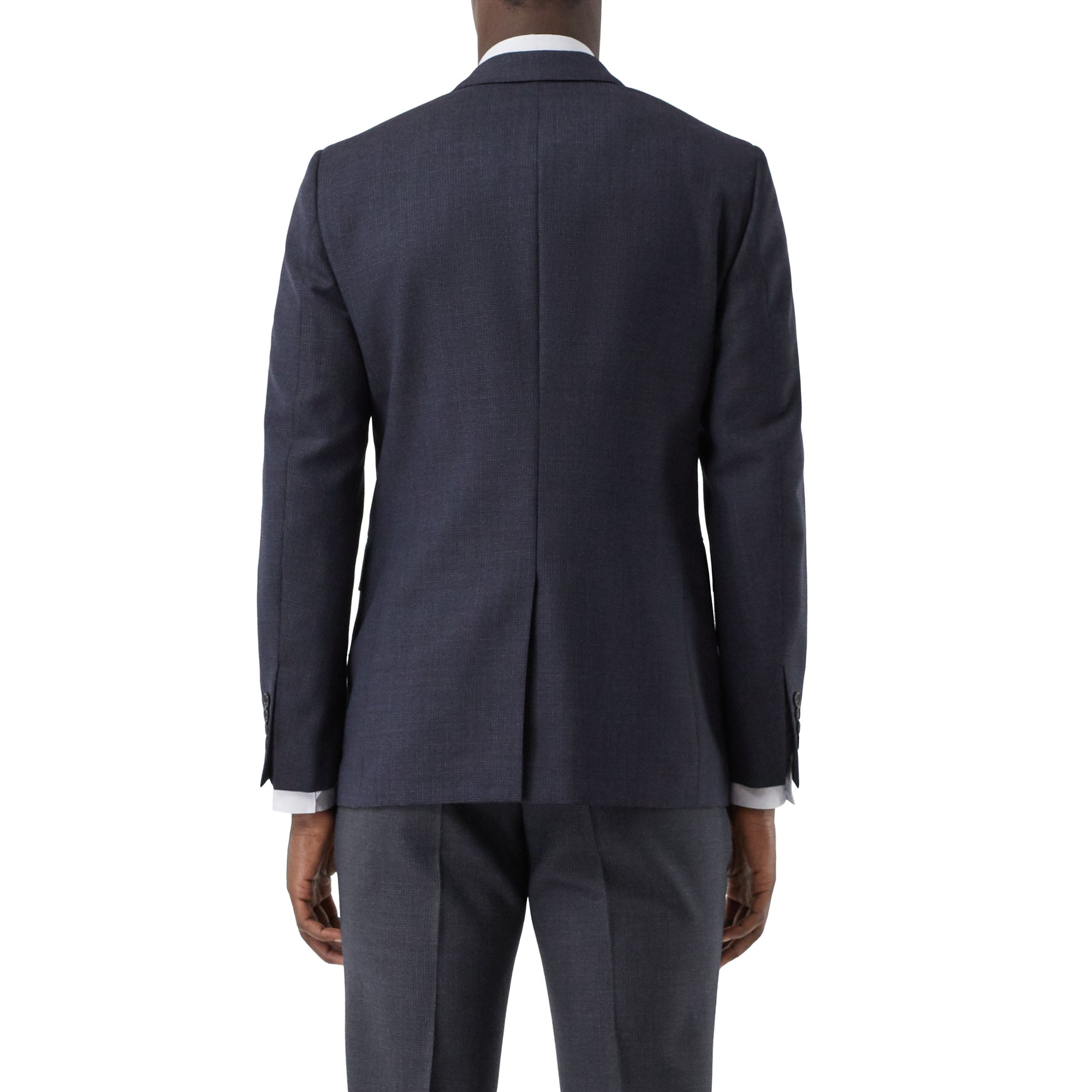 Costume slim en laine - Marine