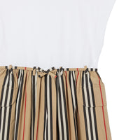 ARCHIVE BEIGE IP S Robe en coton à rayures iconiques