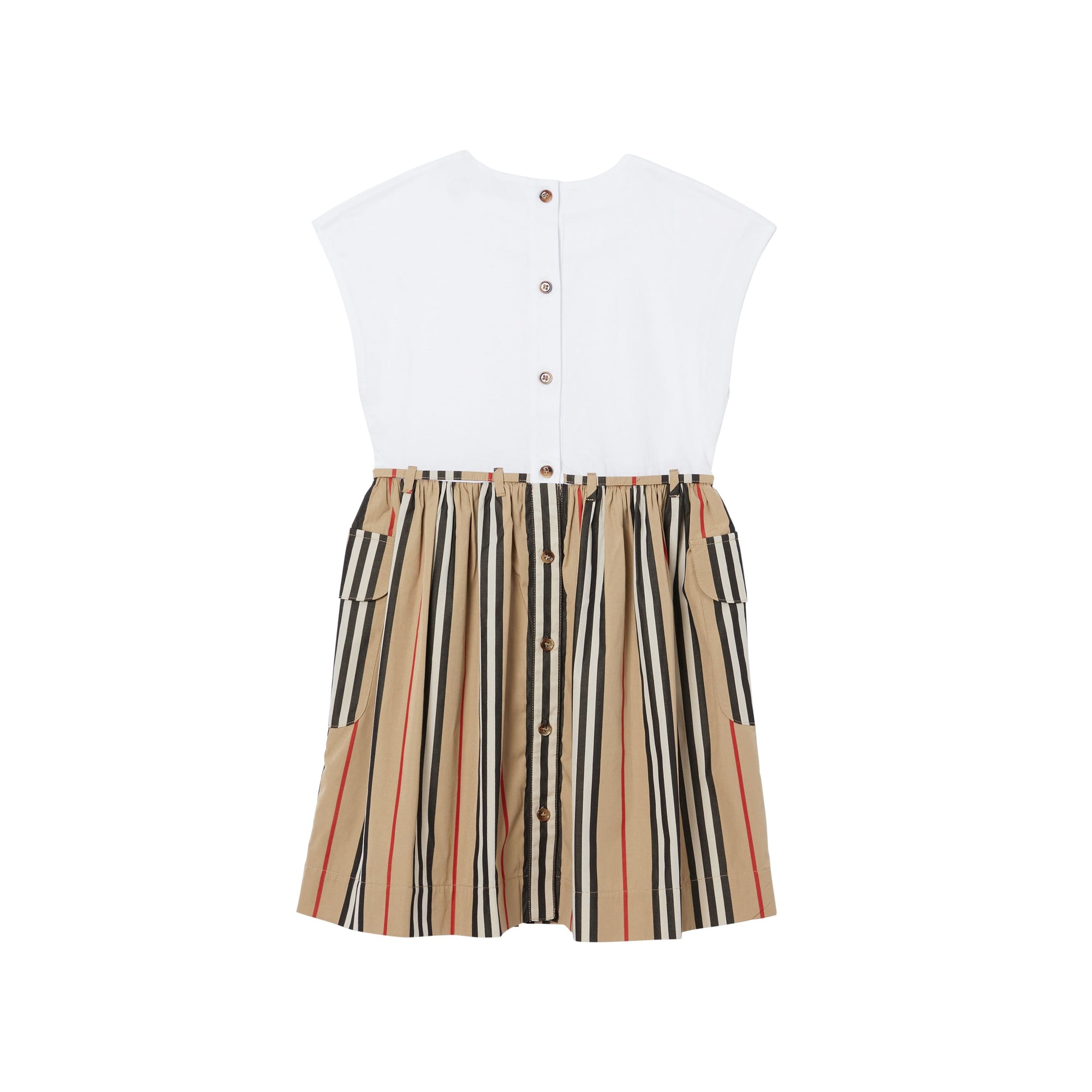 ARCHIVE BEIGE IP S Robe en coton à rayures iconiques