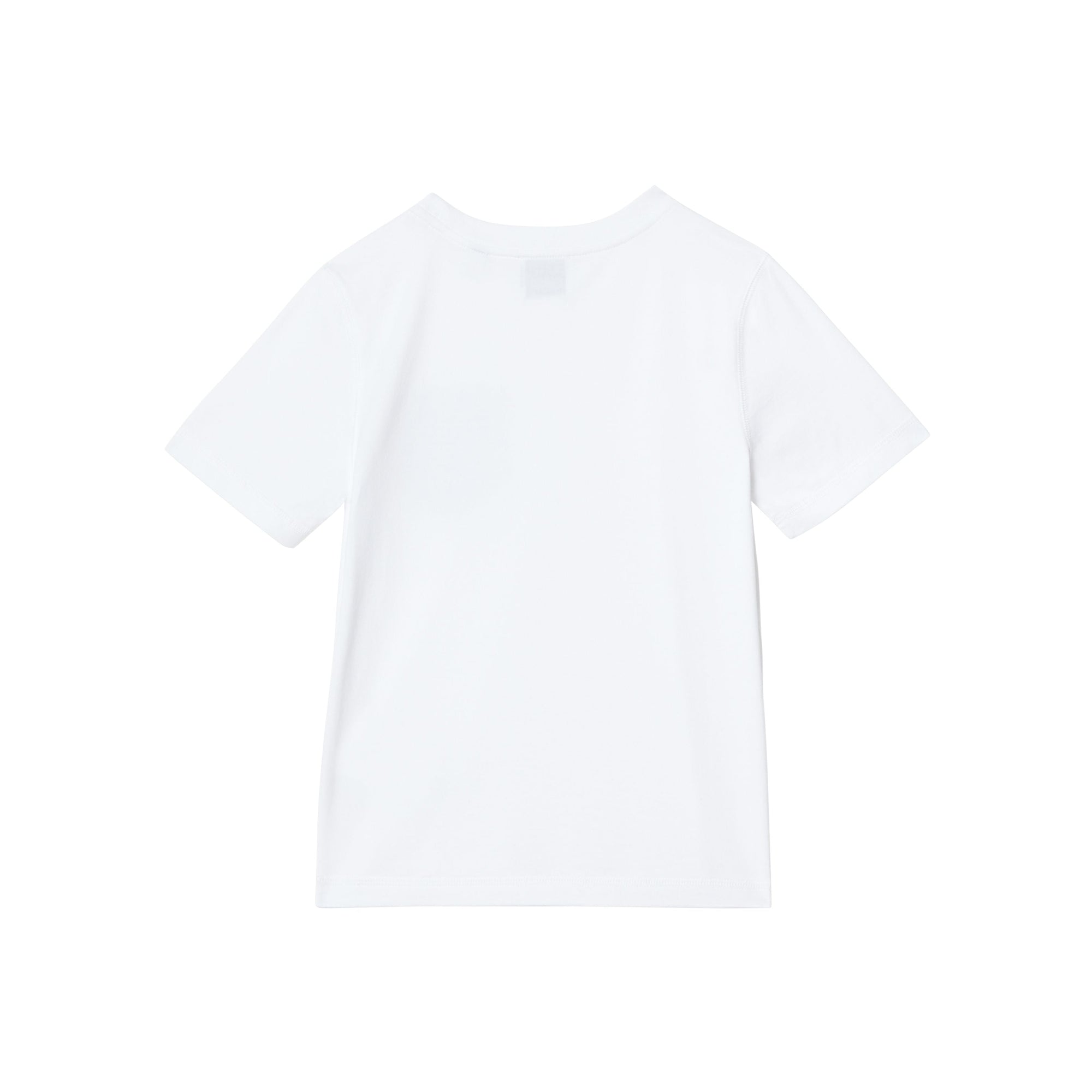 WHITE/ARCHIVE BEIGES T-shirt en coton avec poche à rayures iconiques
