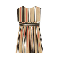 ARCHIVE BEIGE IP S Robe de style marin en popeline de coton à rayures iconiques