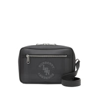 Sac à bandoulière london check avec logo - Anthracite sombre