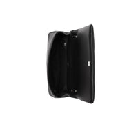 BLACK Sac Lola moyen matelassé en cuir grainé