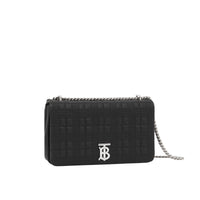 BLACK Sac Lola moyen matelassé en cuir grainé