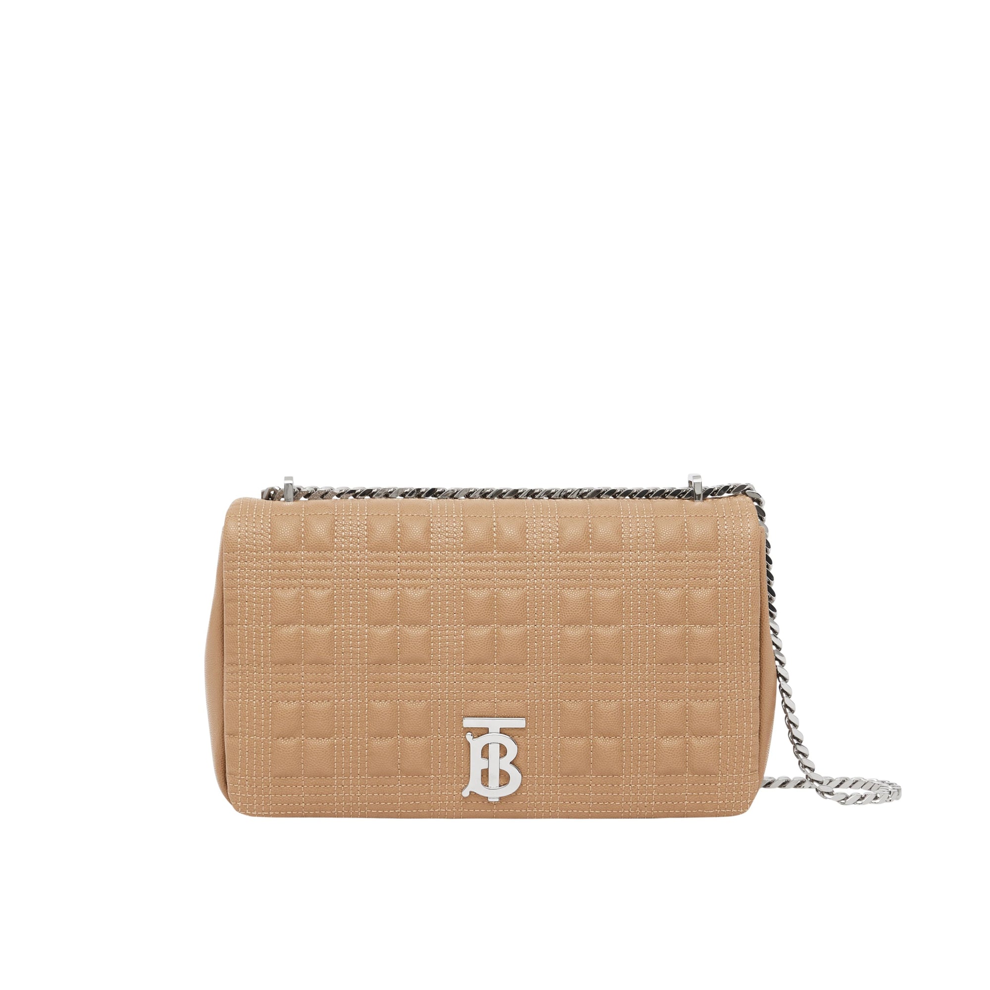 CAMEL Sac Lola moyen matelassé en cuir grainé