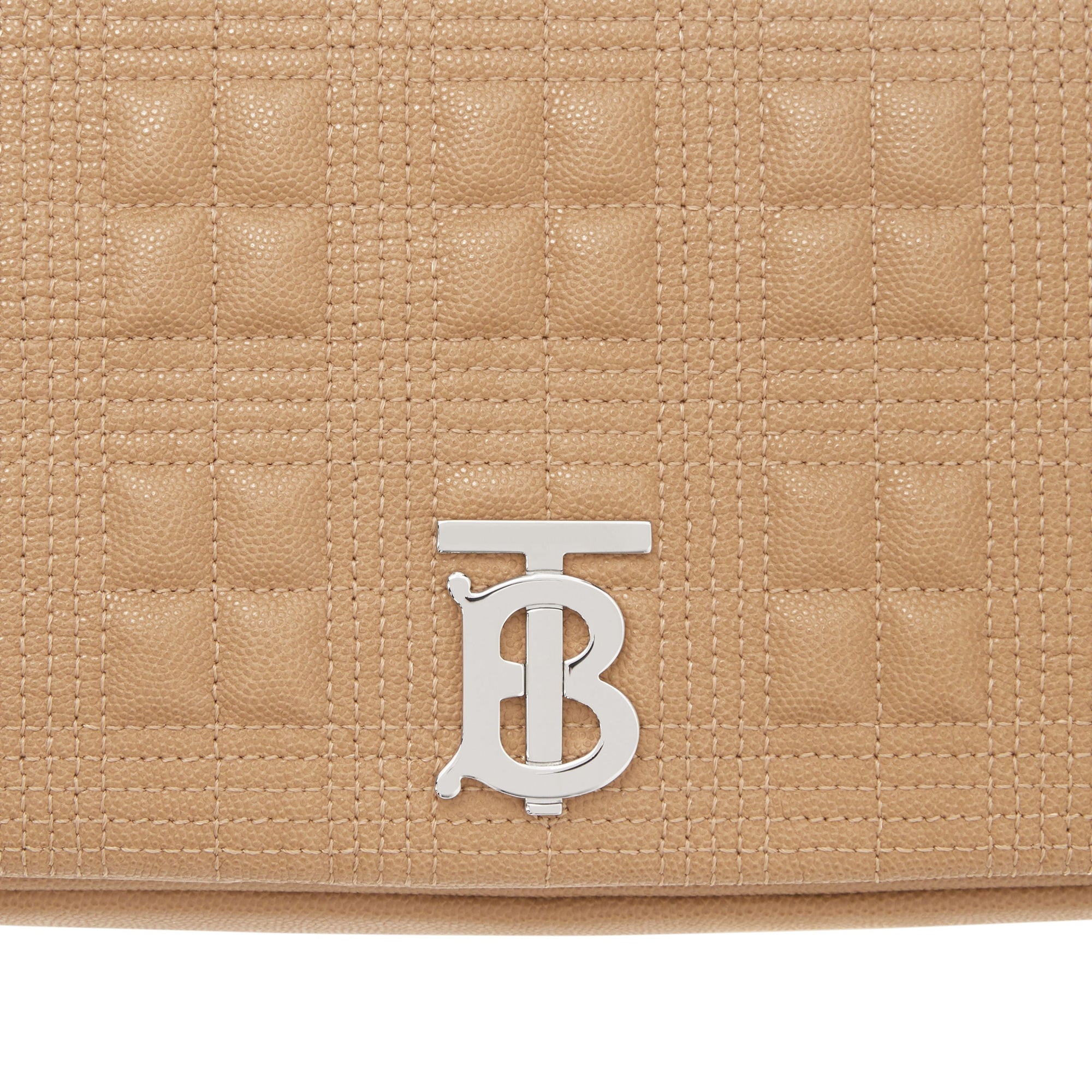CAMEL Sac Lola moyen matelassé en cuir grainé