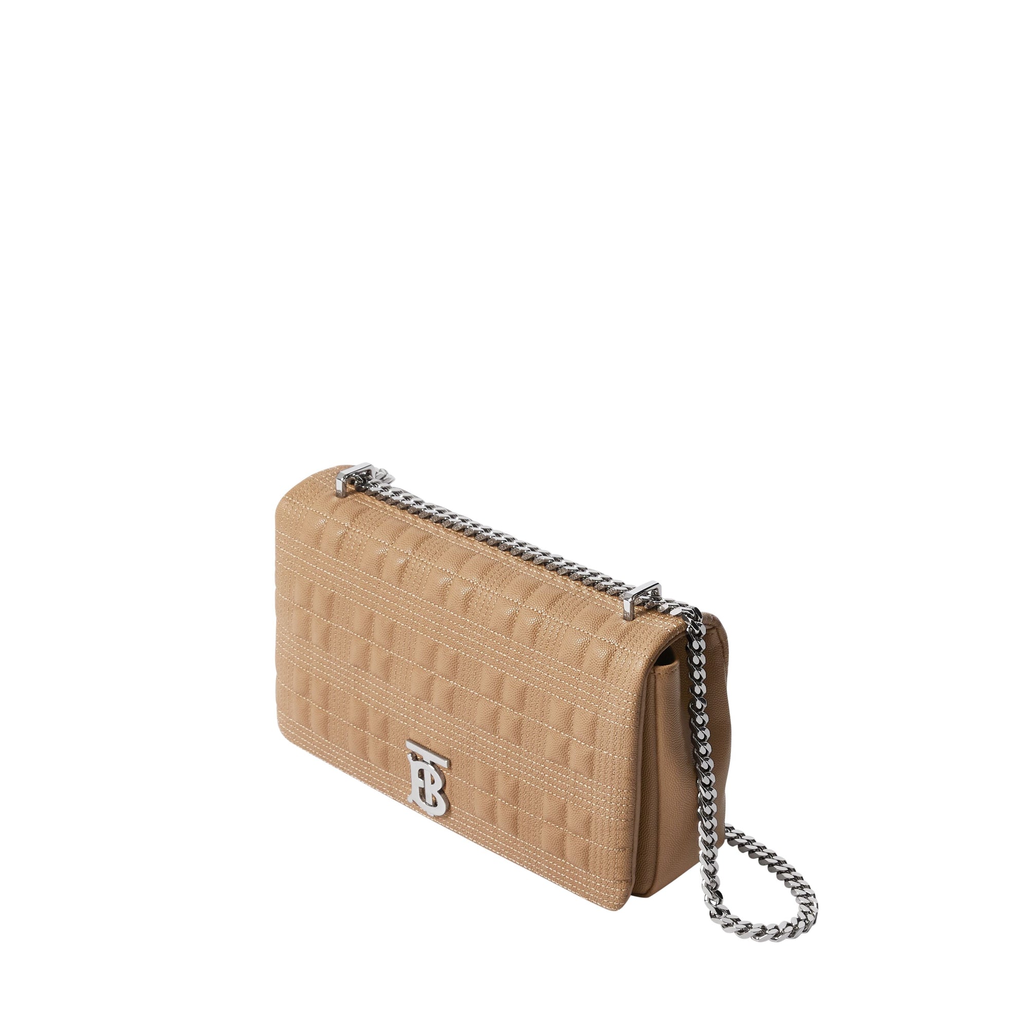 CAMEL Sac Lola moyen matelassé en cuir grainé