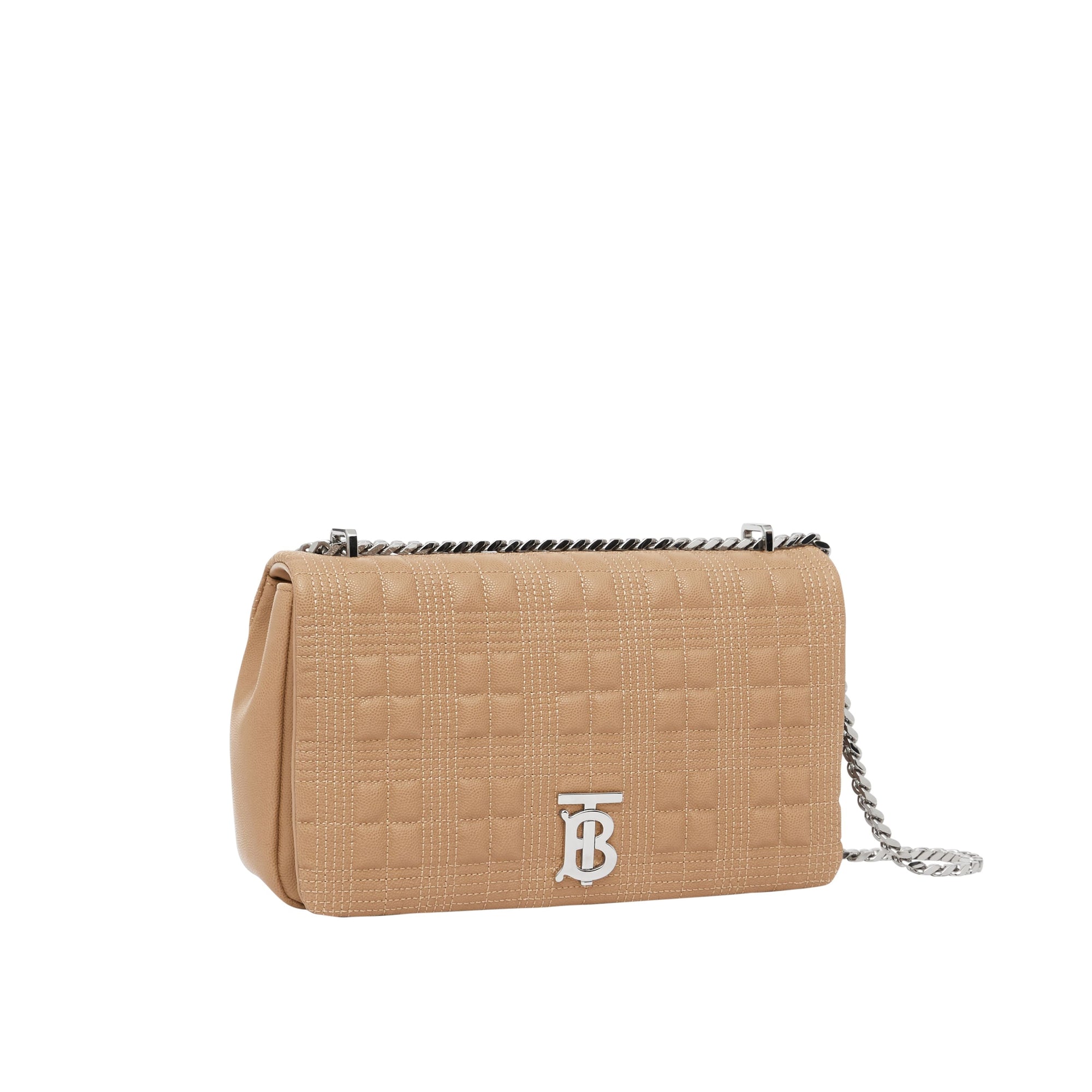 CAMEL Sac Lola moyen matelassé en cuir grainé