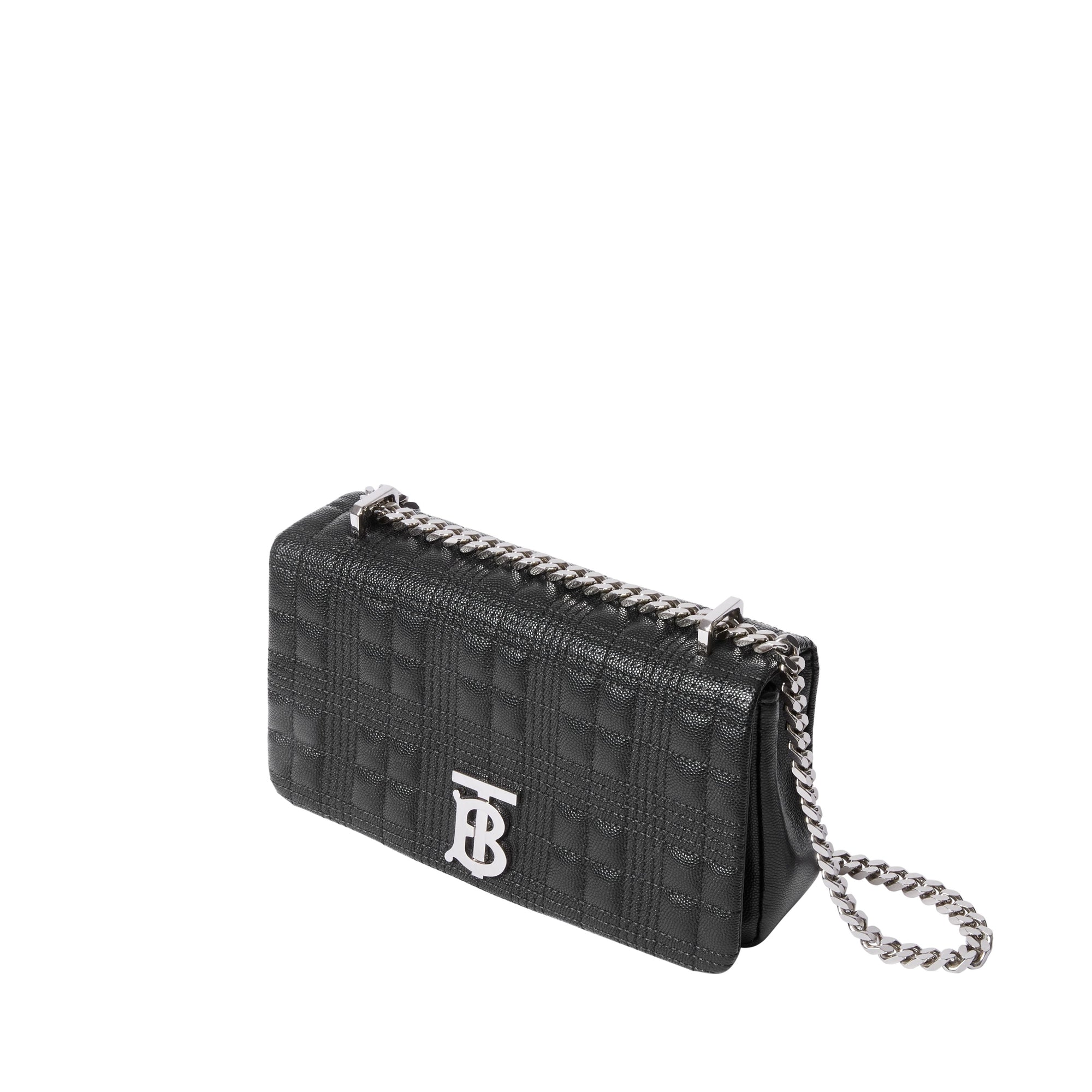 BLACK Petit sac Lola matelassé en cuir grainé