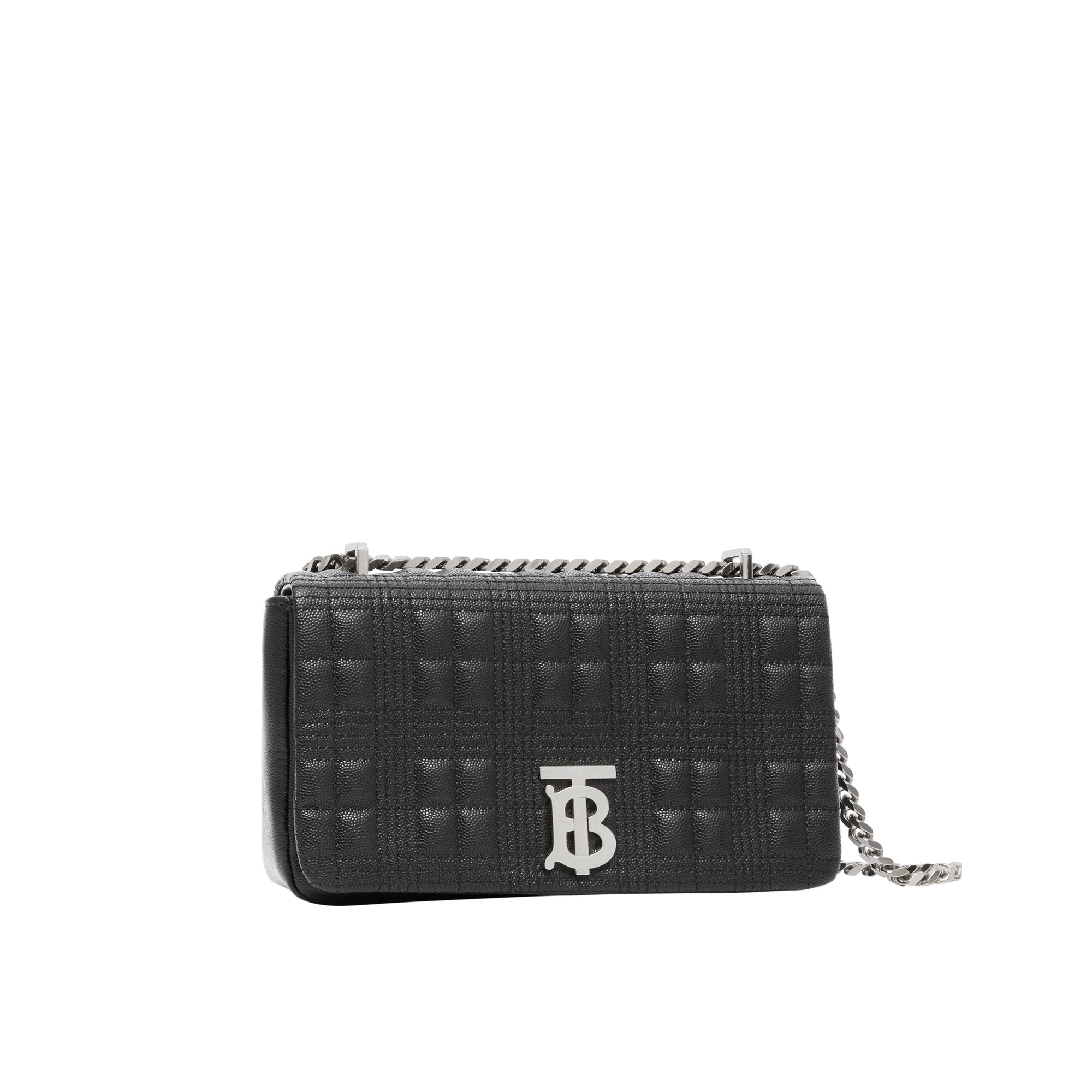 BLACK Petit sac Lola matelassé en cuir grainé