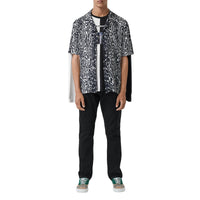 BLACK Jean droit en denim japonais