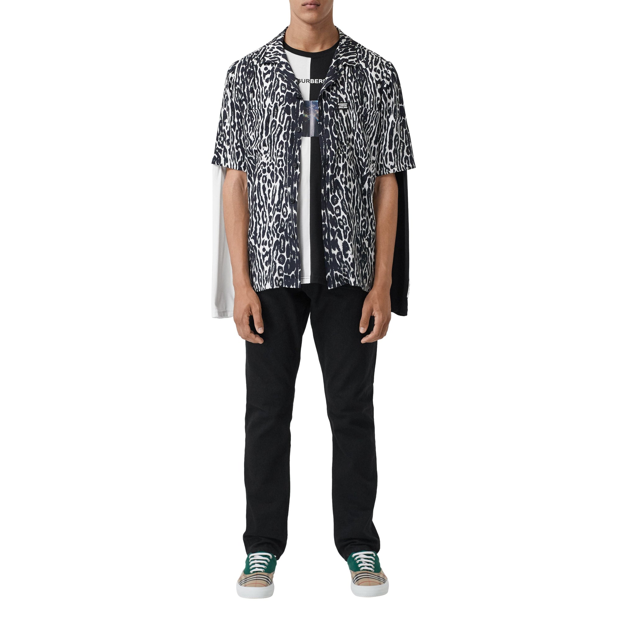 BLACK Jean droit en denim japonais