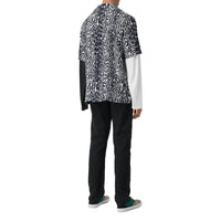 BLACK Jean droit en denim japonais