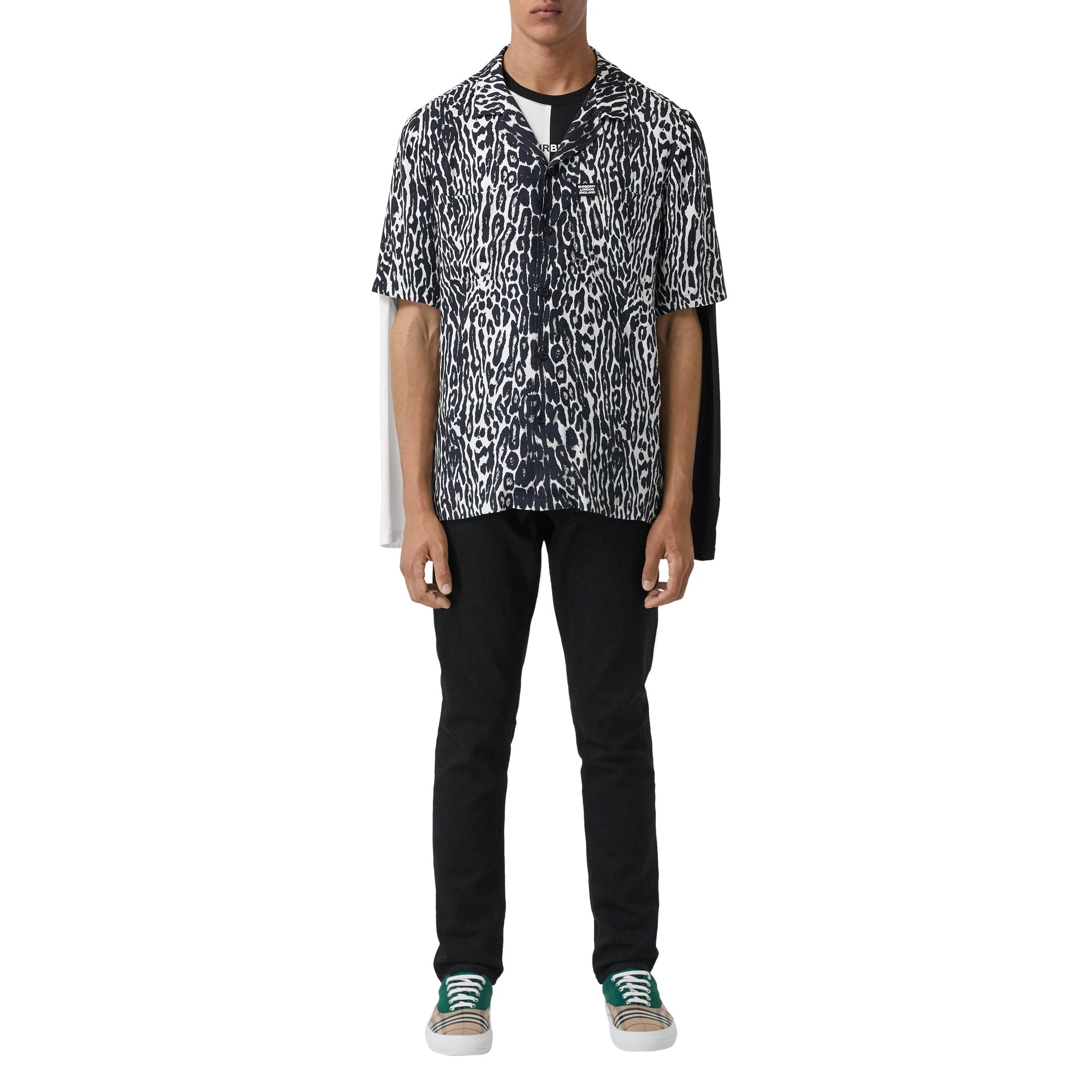 BLACK Jean slim en denim japonais