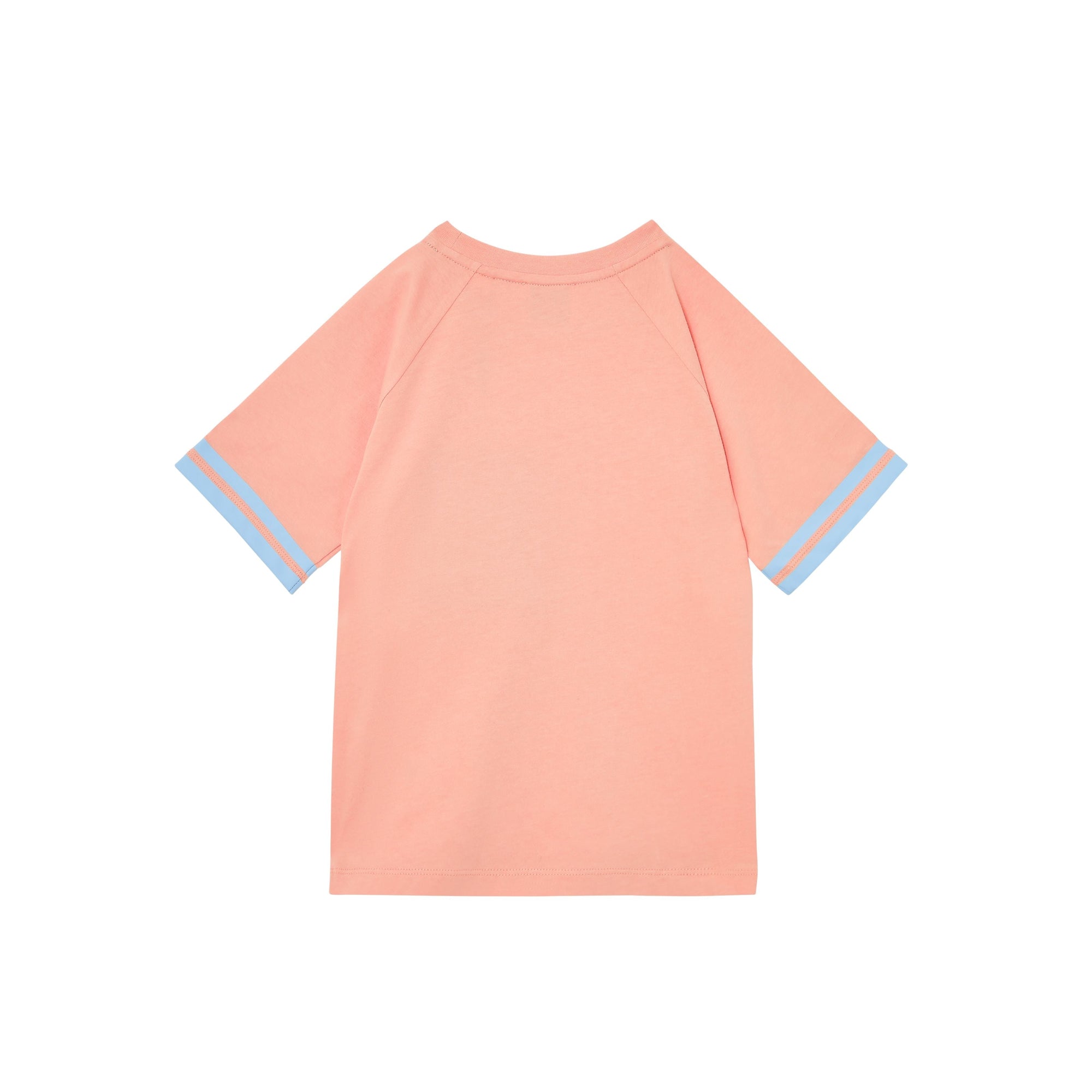 PEACH T-shirt en coton avec coordonnées géographiques et bandes