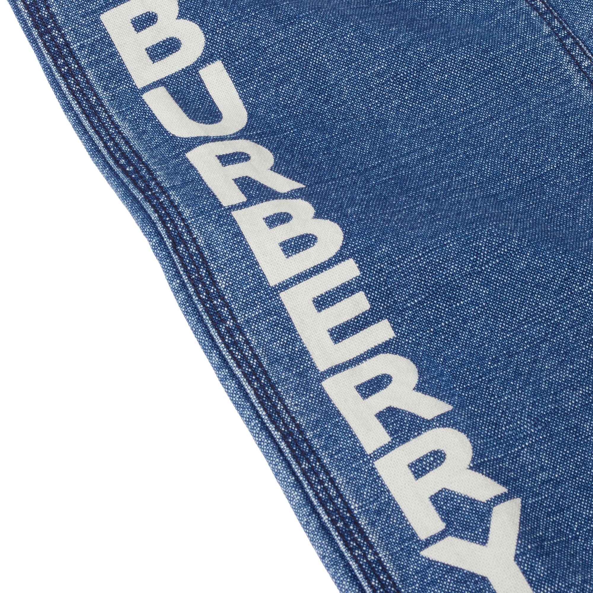 Jean en denim japonais avec logo - Indigo