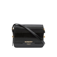 BLACK Petit sac Grace en cuir de cerf et cuir velours