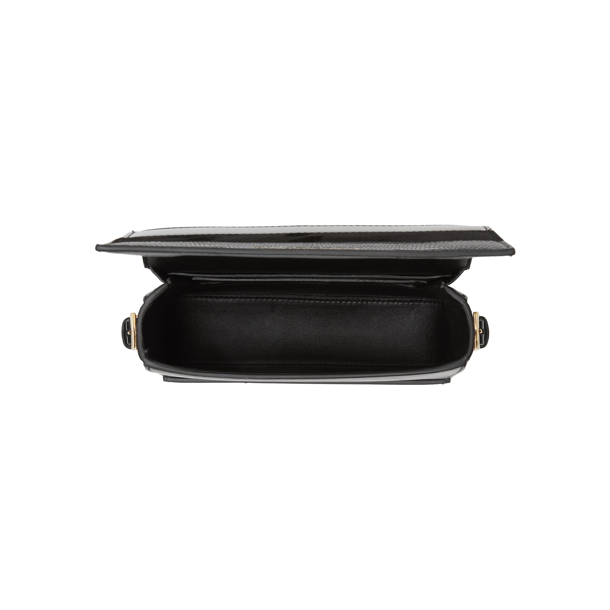 BLACK Petit sac Grace en cuir de cerf et cuir velours