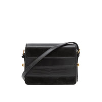 BLACK Petit sac Grace en cuir de cerf et cuir velours