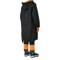 BLACK Parka en nylon et soie avec gilet intérieur amovible à doublure molletonnée