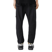 BLACK Pantalon cargo en coton