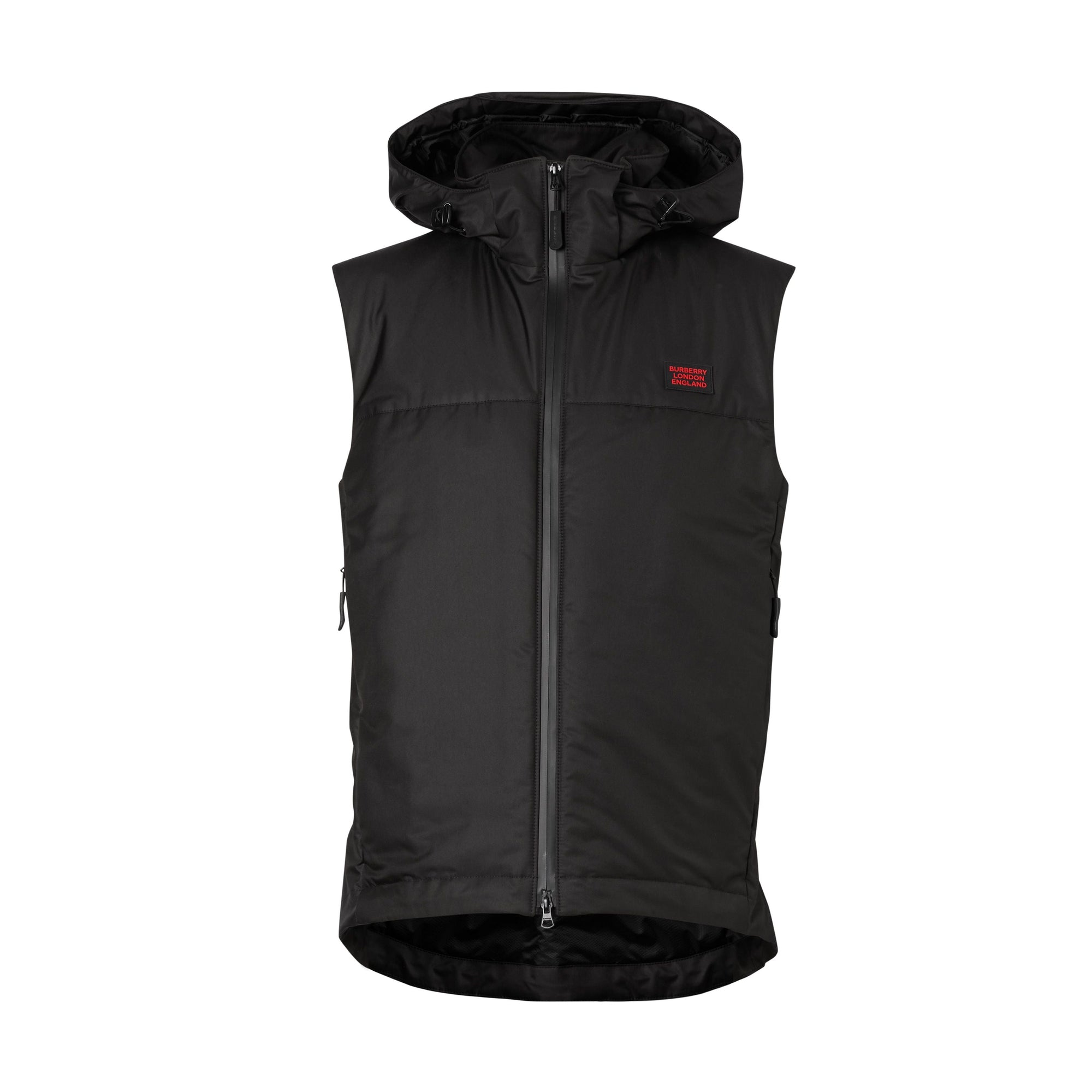 Paletot en nylon avec gilet intérieur amovible - Noir