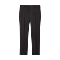DARK GREY Costume slim en laine check Prince de Galles