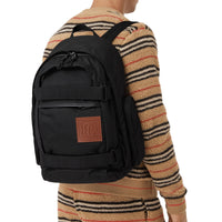 BLACK Sac à dos Nevis large en nylon Monogram