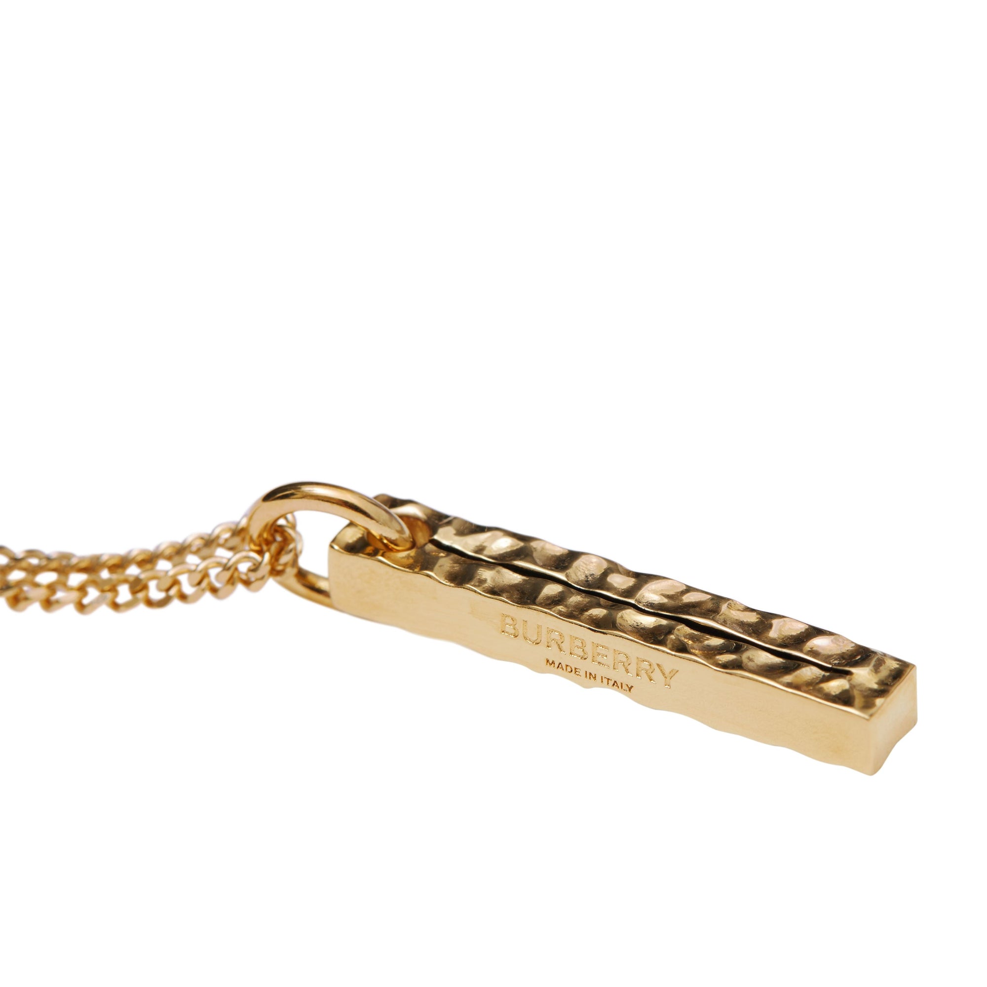 Collier plaqué or avec bijou alphabet « I » - Or Clair