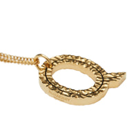 Collier plaqué or avec bijou alphabet « q » - Or clair