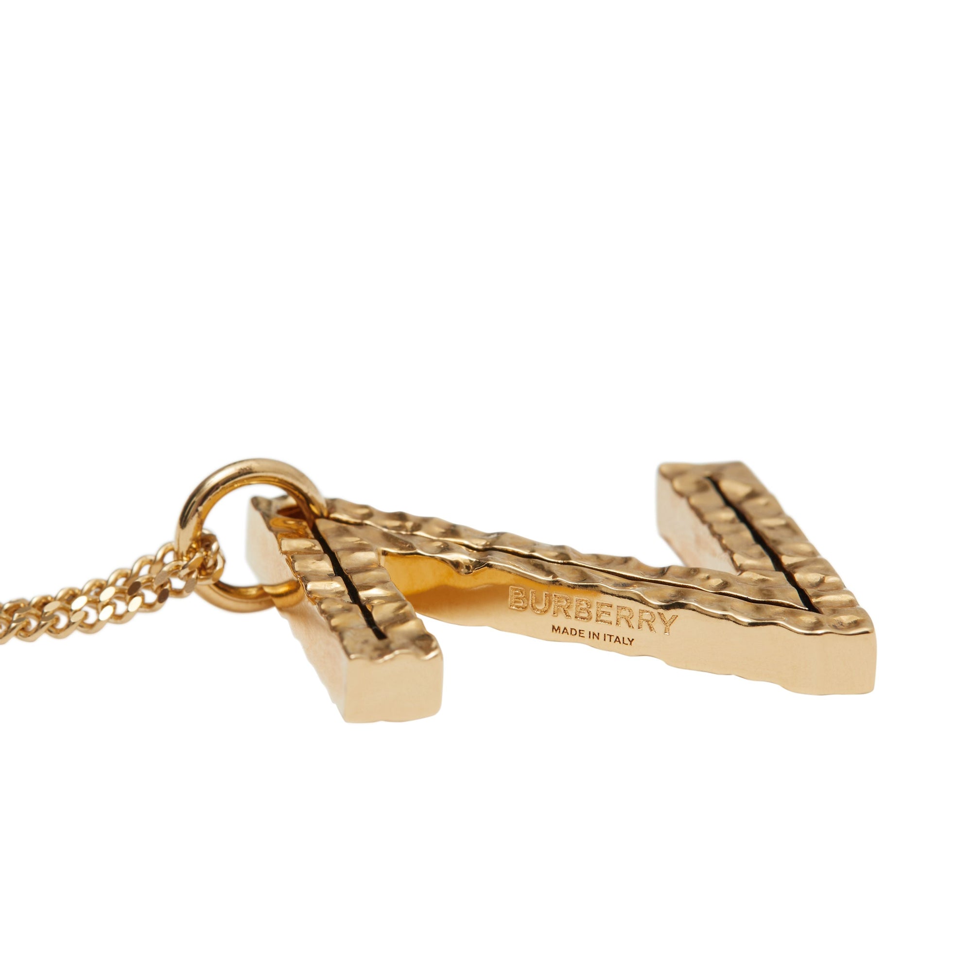 Collier plaqué or avec bijou alphabet « Z » - Or Clair