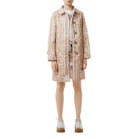 SOFT FAWN Paletot en nylon à imprimé daim