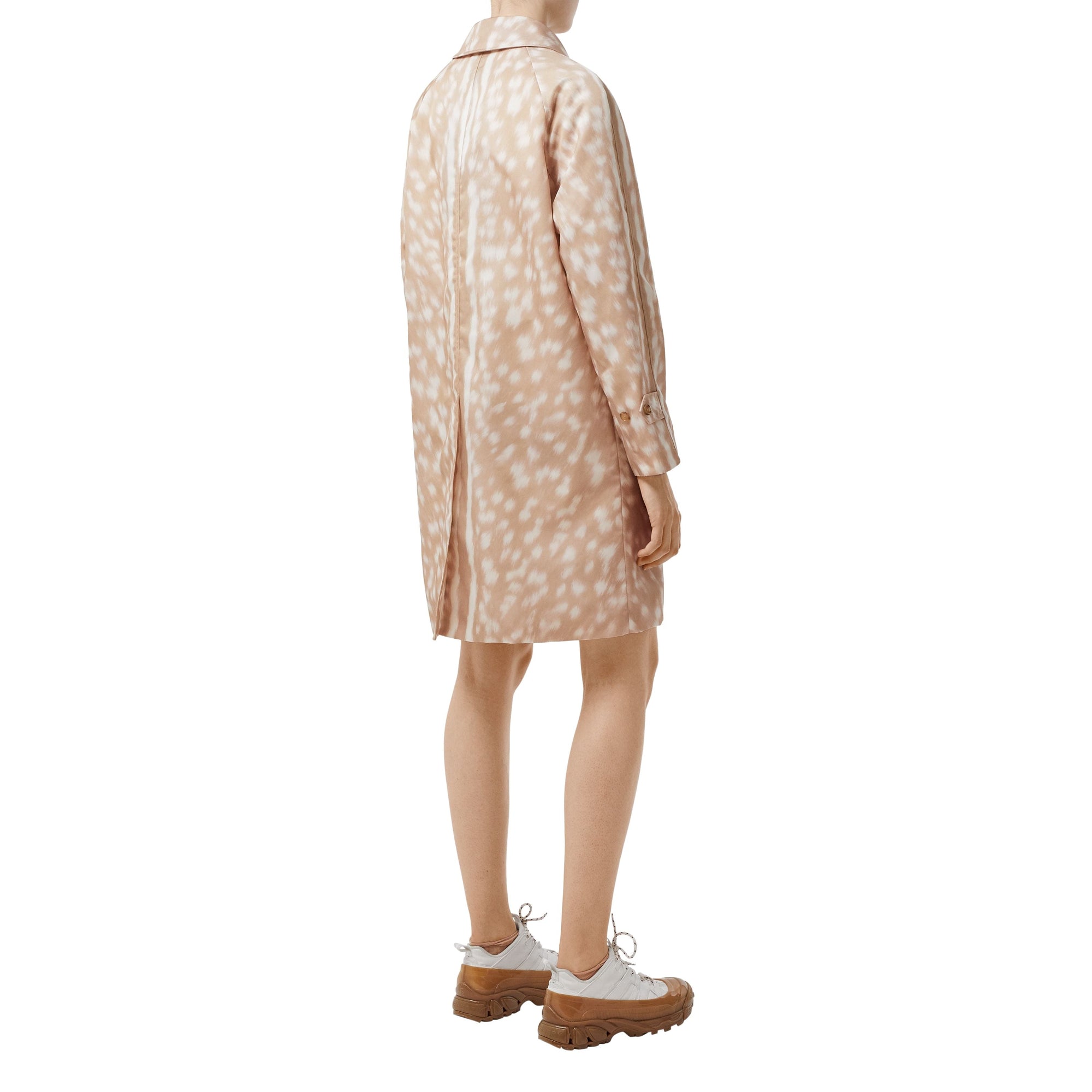 SOFT FAWN Paletot en nylon à imprimé daim