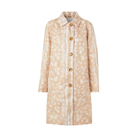 SOFT FAWN Paletot en nylon à imprimé daim