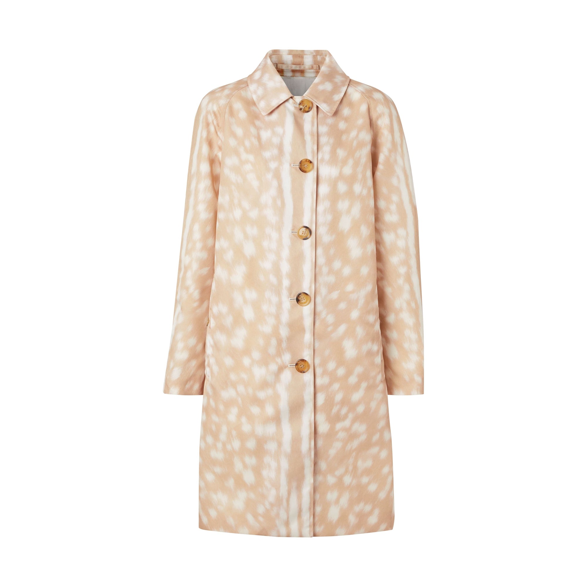 SOFT FAWN Paletot en nylon à imprimé daim