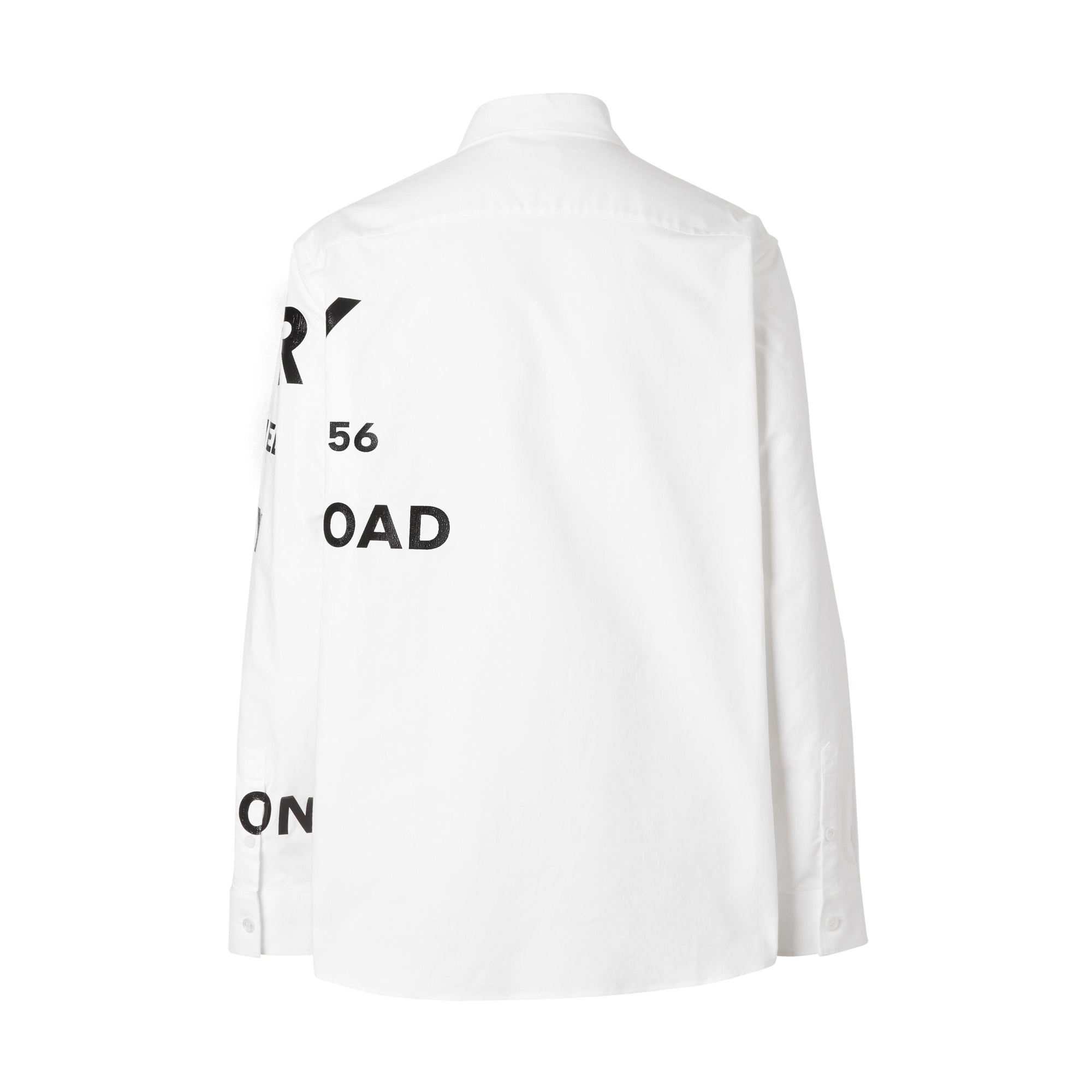 WHITE Chemise Oxford oversize en coton Horseferry
