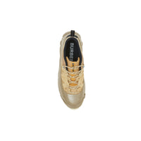 Sneakers arthur en cuir velours - Beige
