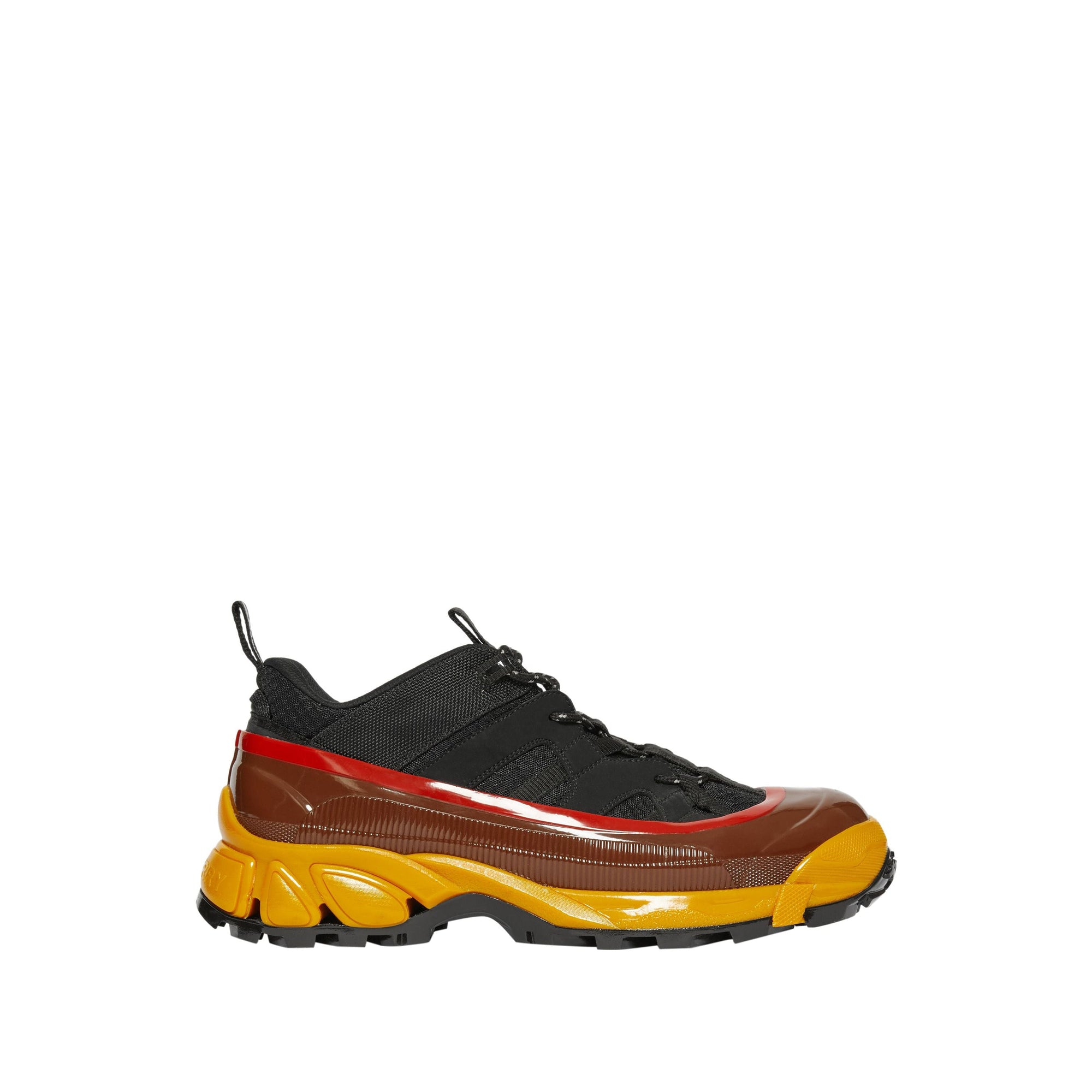 Sneakers arthur en mesh - Noir & jaune