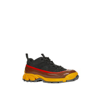 Sneakers arthur en mesh - Noir & jaune