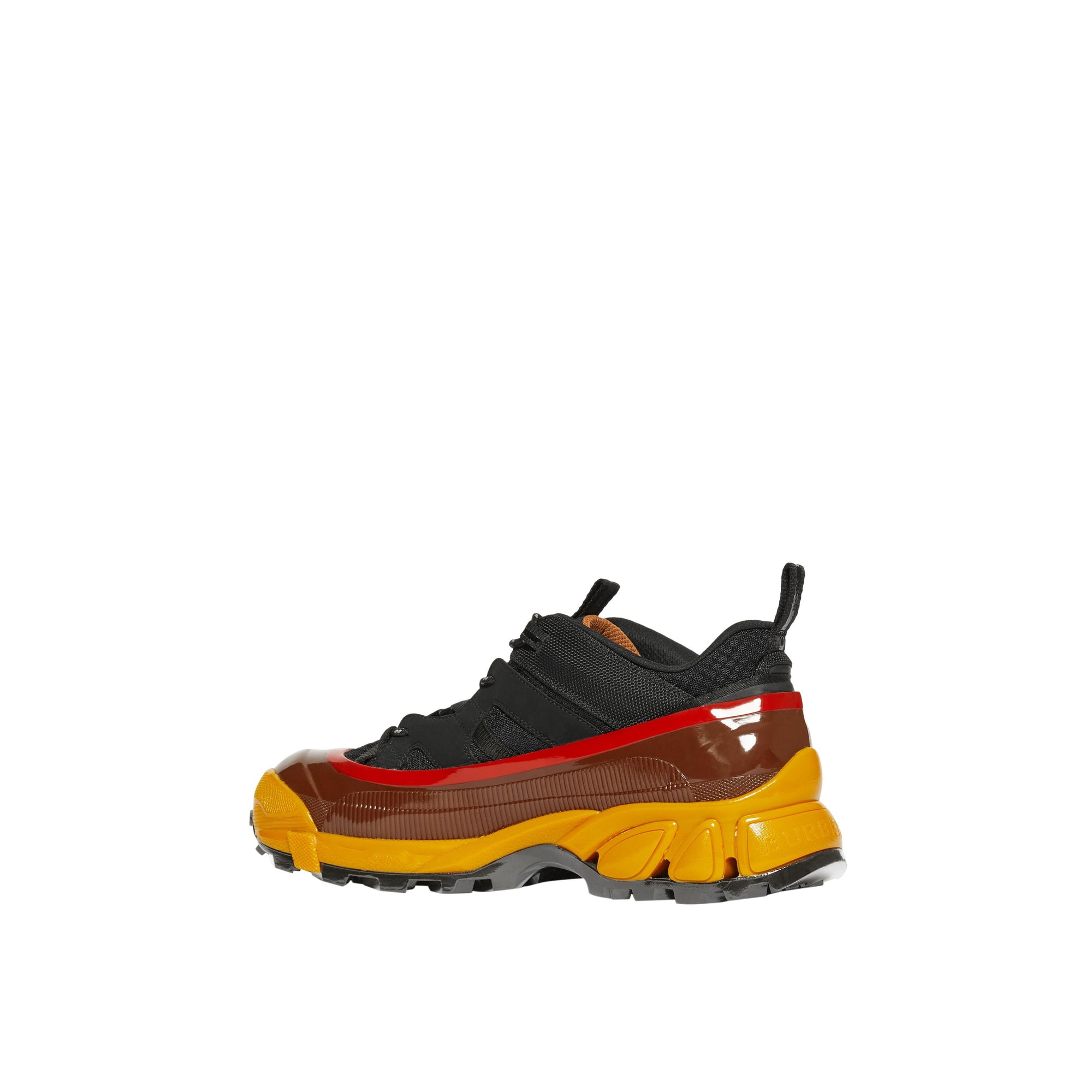 Sneakers arthur en mesh - Noir & jaune
