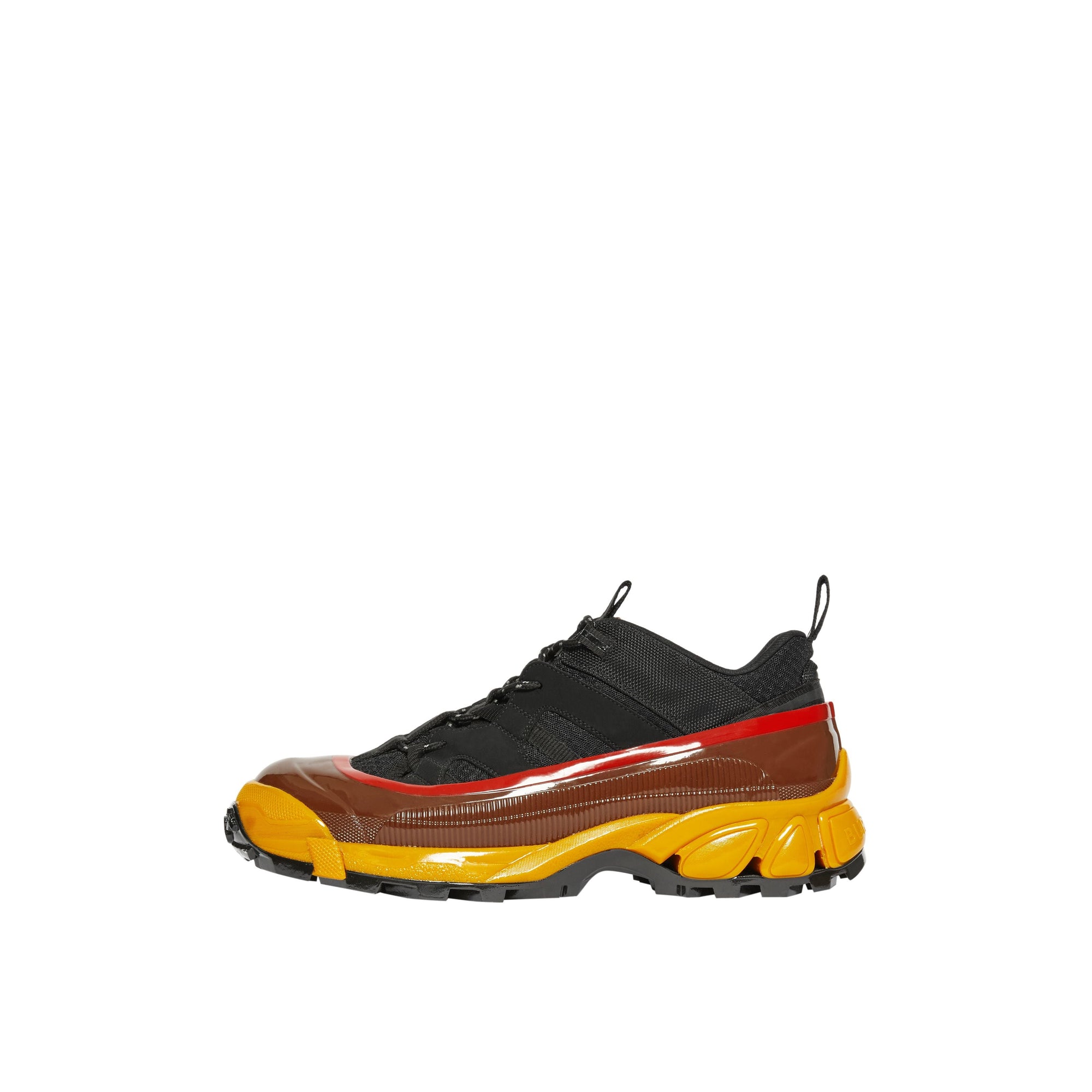 Sneakers arthur en mesh - Noir & jaune