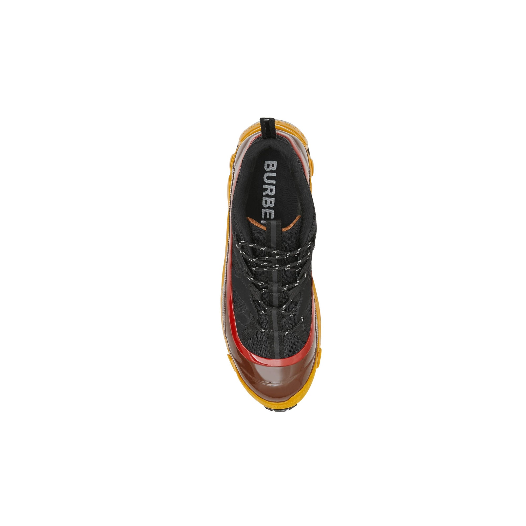 Sneakers arthur en mesh - Noir & jaune