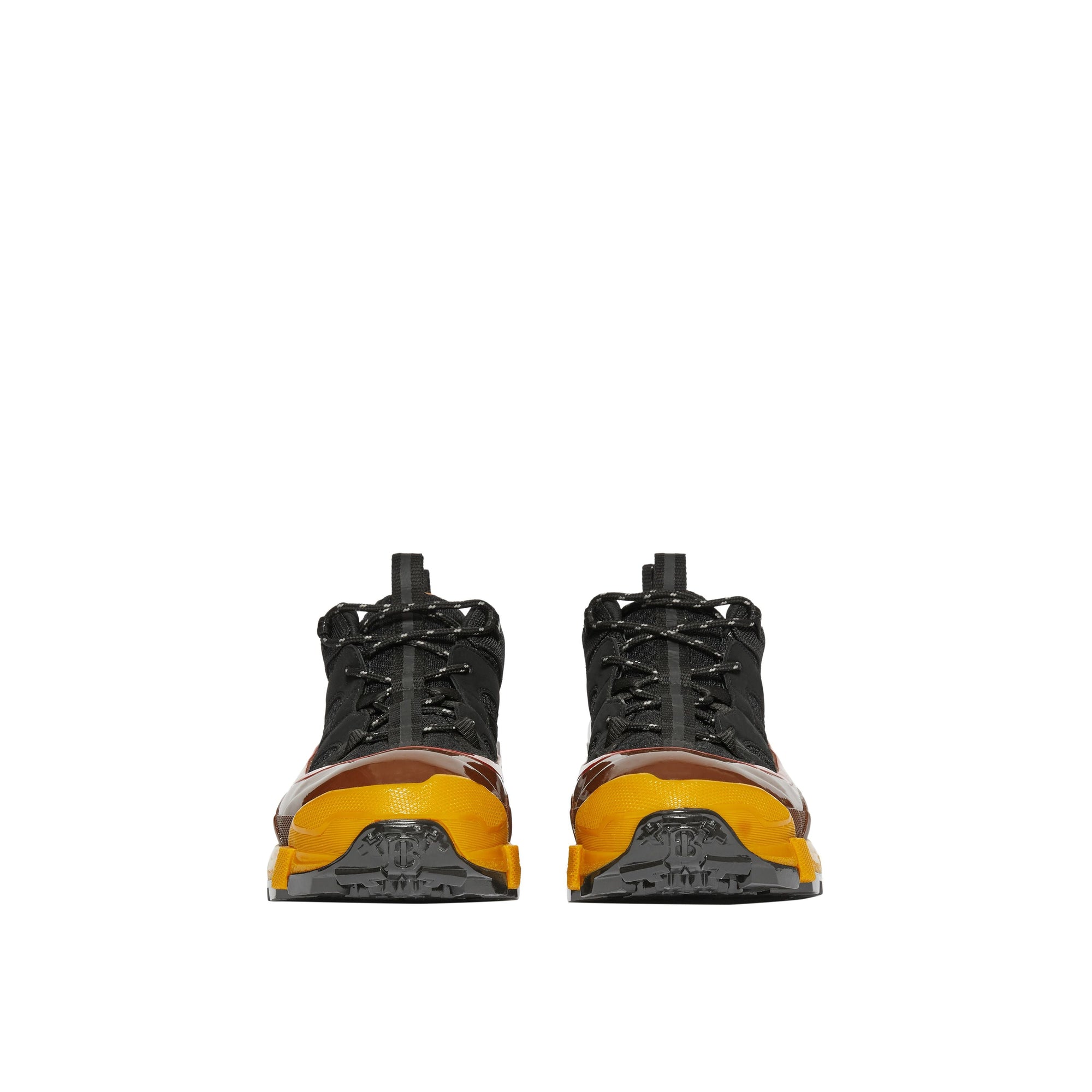 Sneakers arthur en mesh - Noir & jaune