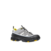 Sneakers arthur en nylon et cuir velours - Gris